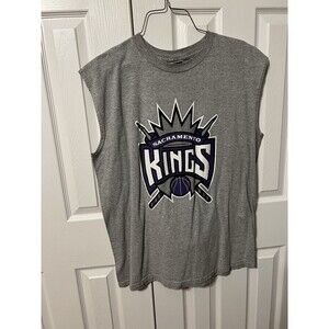 Vintage Sacramento Kings Chris Webber NBA Basketball Mens Sleeveless T-Shirt 2XL